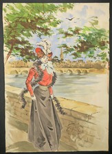 GOBO Georges "Elégante en