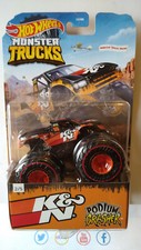 Hot Wheels Monster Trucks Podium Crasher k&n (C8)