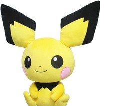 Pokemon Big More ! Extra Large Peluche Poupée Pichu L55xP28xH60cm 2023...
