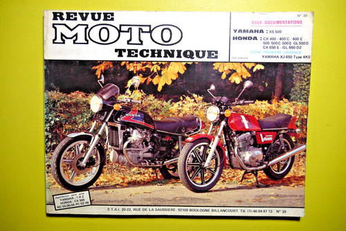 Revue technique moto 39 - technique,