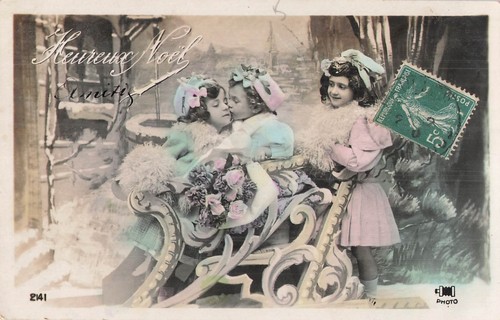 Noel petites filles - petites,