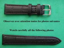 18 mm BRACELET EN  CUIR