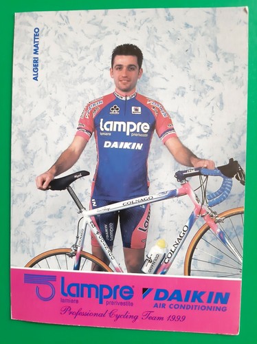 Cyclisme carte cycliste matteo - carte,