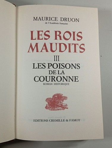 Les rois maudits iii - rois,