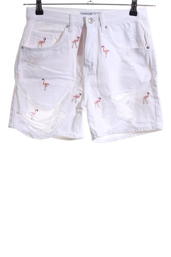 Zara basic short jean dames - short, en