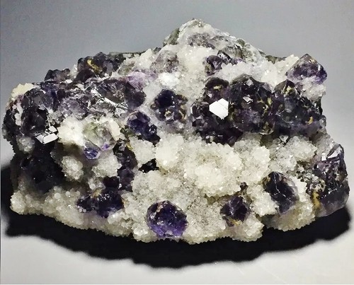 Fluorine fantôme quartz - fluorine, et