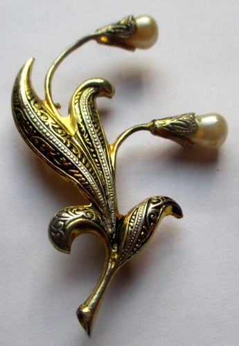 Ancienne broche élégante - , en
