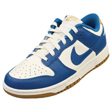 Nike Dunk Low Femme Blanc bleu