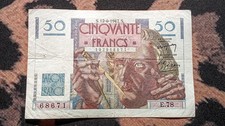Billet 50 Francs Le Verrier 12/6/1947