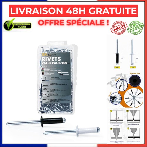 Rivets aveugles pop - , acier