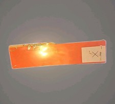 Pair of LARGE IKEA ORANGE