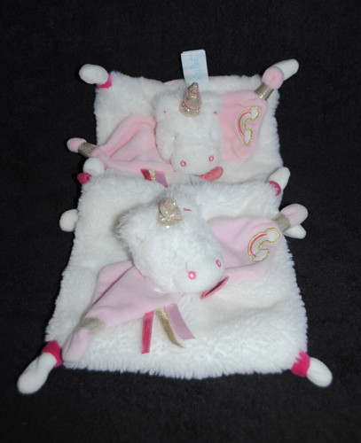 Lot doudou plat licorne - 🦄lot,