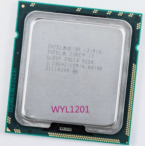 Intel core 970 - ghz, 6