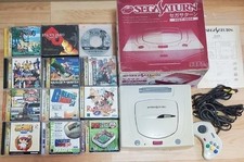 Console Sega Saturn Blanche