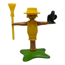 sympa  personnage épouvantail  Playmobil ( chevalier ,ferme, jardin ) 2941