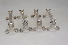 Christofle Silverplate Set of 4 Knife Rests Shell Design Silver rare