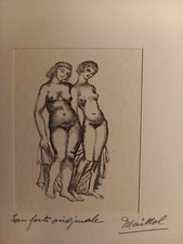 Eau-forte originale - Aristide