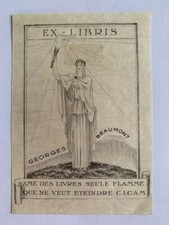 Ex-libris BEAUMONT Georges, 89