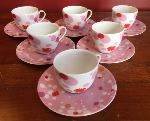 Paire tasses café - 6, paire-tasses