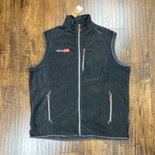 QUECHUA Fleece Vest Black Full