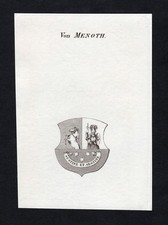 1820 Menoth Blason Noble