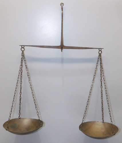 Ancienne balance fleau - balance,