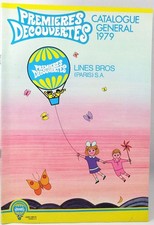 Catalogue professionnel Lines Bros Premières Découvertes 1979 (avec Les Bidibule