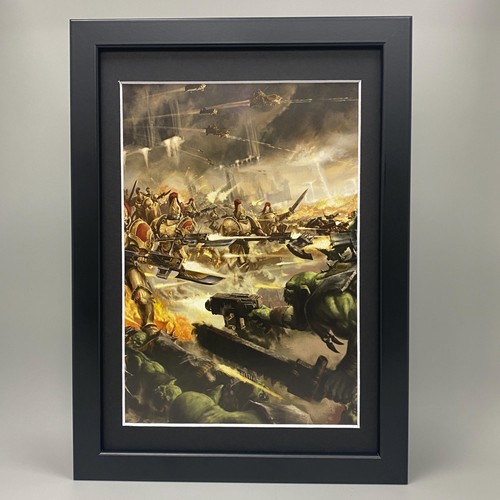 Adeptus custodes encadré art - adeptus,