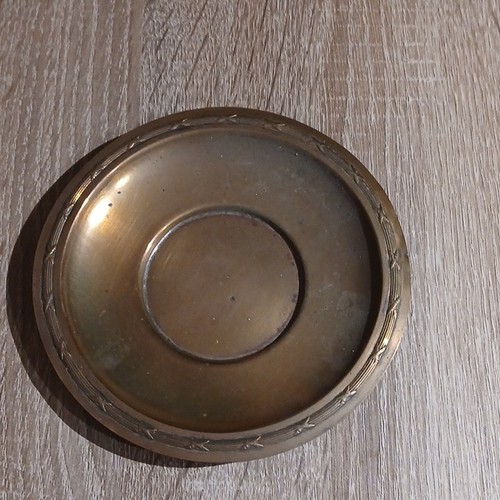 Sous tasse ancienne métal - sous-tasse,