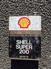 bidon d'huile Shell 2L