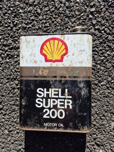 Bidon huile shell - d'huile, 2l