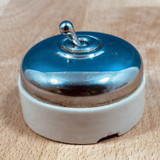 Ancien interrupteur porcelaine