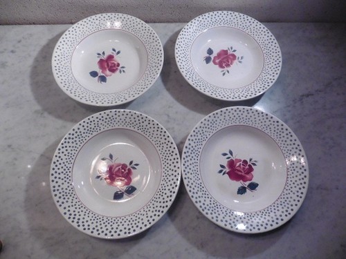 Anciennes assiettes - 4,