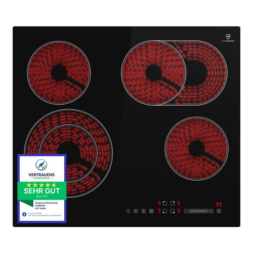 Plaque electrique 60cm - 60cm, 6,6