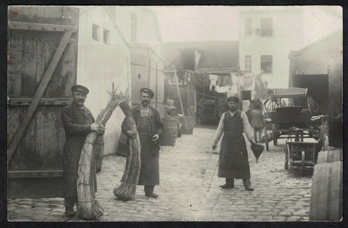 Cpa carte photo métier - carte,