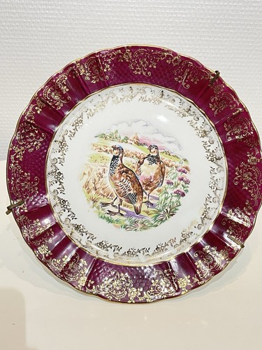 Assiette décorative vintage - assiette,
