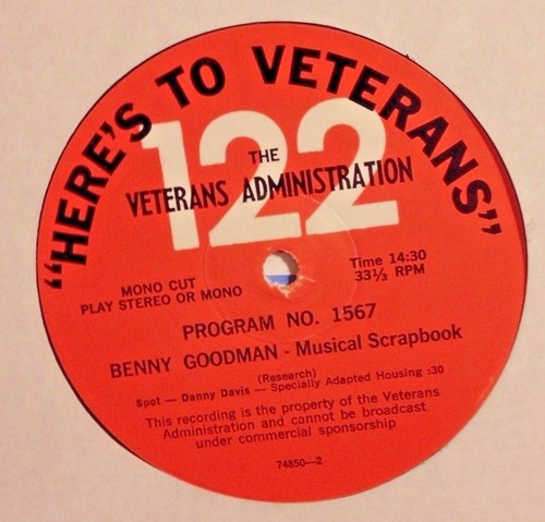 Radio show here to veterans - radio,