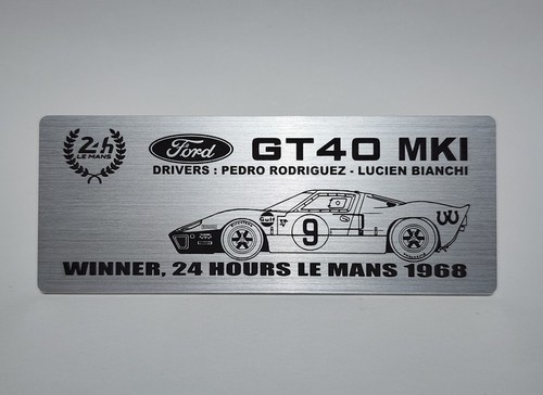 Ford gt40 mk1 9 - 1/12, winner