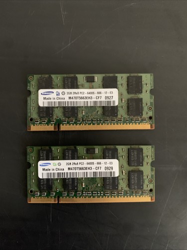 Lot 2x2gb samsung - lot, m4