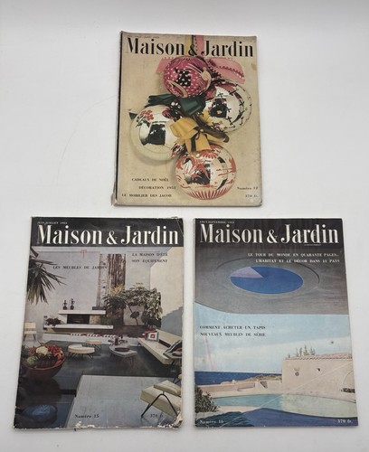 Lot revues maison - 3, &