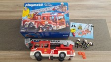 Playmobil Camion de Pompier Grande échelle 9463 Complet dans sa boîte
