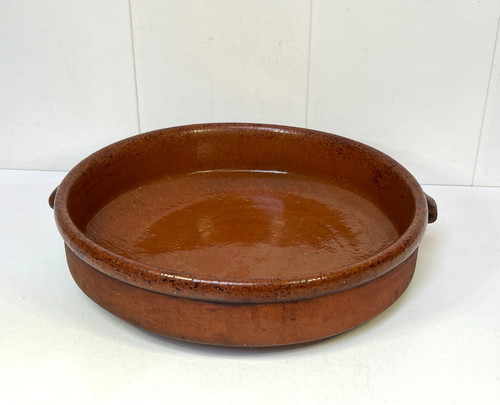 Grand plat rond ancien - rond,