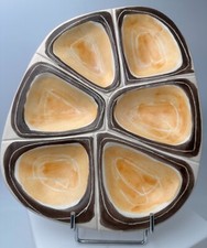 Marcel Guillot assiette à huîtres en céramique N°5