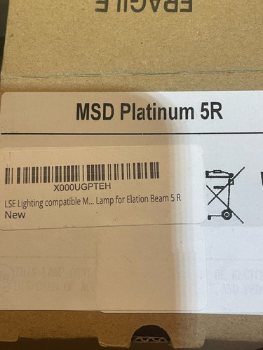 Msd platinum lamp - msd, /