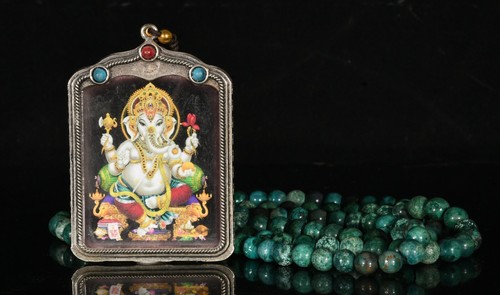 Tibet silver turquoise - 2.4''tibet,