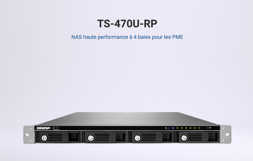 Nas rack qnap 470u 4 - nas, –