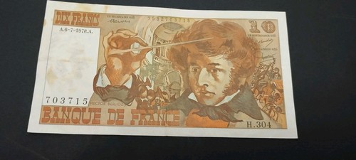Billet francs berlioz du - billet, 10