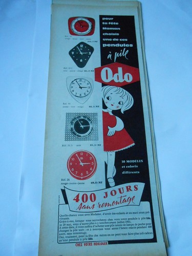 Publicité advertising 1960 - advertising,