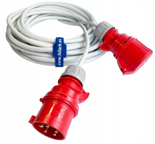 Rallonge pvc cee h05vv 5x2 - h05vv-f, 5x2,5