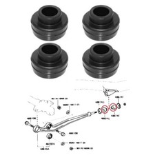 Silentblocs pour 2 bras avant